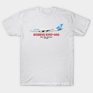 Boeing B747-400 - Blue Sky Airlines T-Shirt